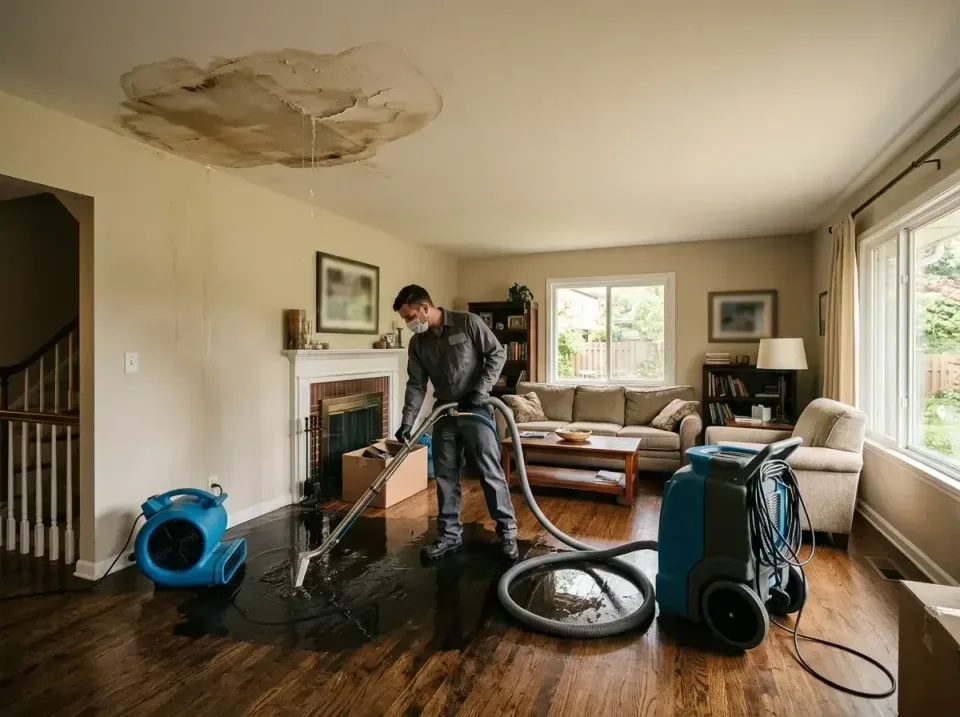 attic-pipe-burst-ceiling-drip-008 — frequently asked questions, Water Damage Restoration & Carpet Care in New Castle, IN